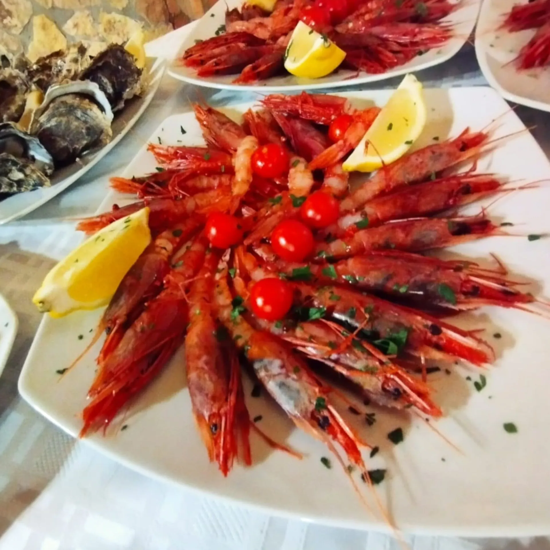 Gamberi rossi crudi